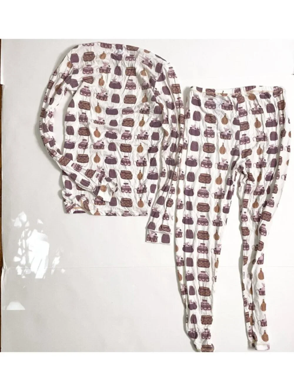 Kickee Pants Egyptian Cat Pajamas, Size 14